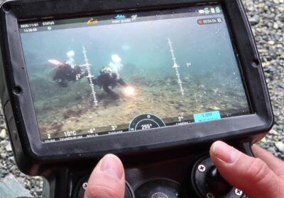 Exercices entre plongeurs MDIQ et le ROV d’Aquadrone